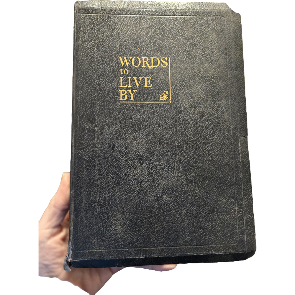 Words to Live By | William Nichols Revised & Enlarged Simon & Schuster Religion